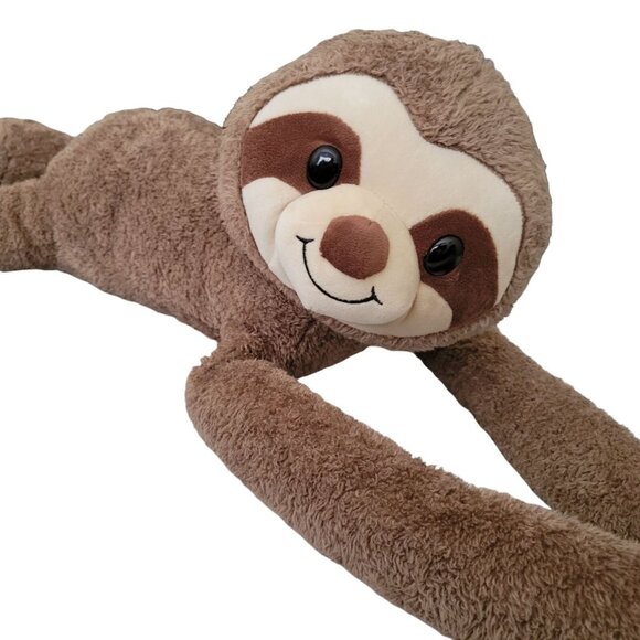 Hug Fun Sloth 36 in Plush Hugging Hanging Large Stuffed Animal Toy Sticky Hands - Picture 2 of 7